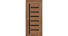 Межкомнатная дверь Korfad Valentino Deluxe VLD - 01 (черное стекло) Фото №4