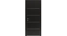 Міжкімнатні двері Rodos Modern Flat 03 (глухе + alum) Фото №10