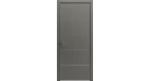 Міжкімнатні двері Rodos Modern Flat 03 (глухе + alum) Фото №11