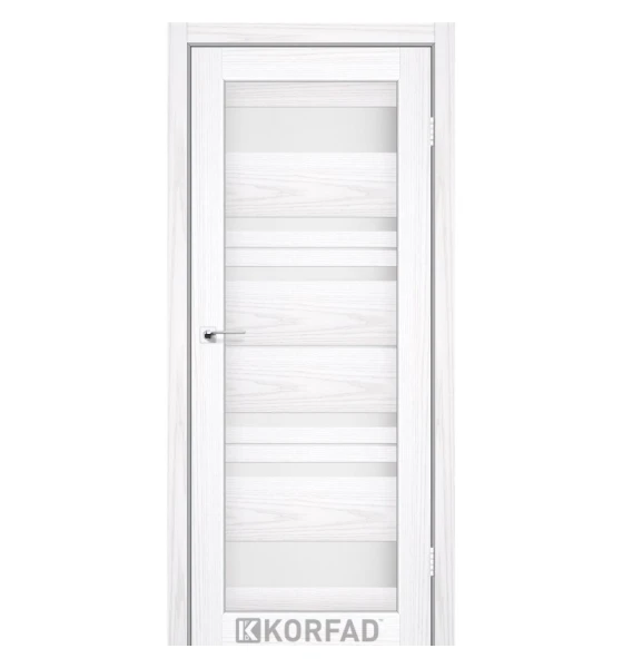 Межкомнатная дверь Korfad Florence FL-04 (сатин белый)
