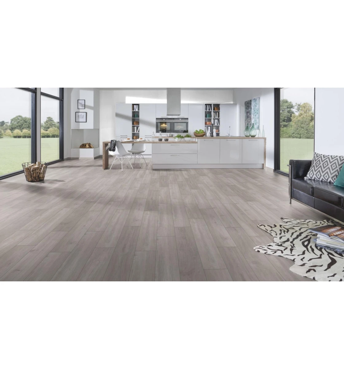 Ламинат Krono Original Super Natural Classic 8.0 Дуб Рокфор (5946)