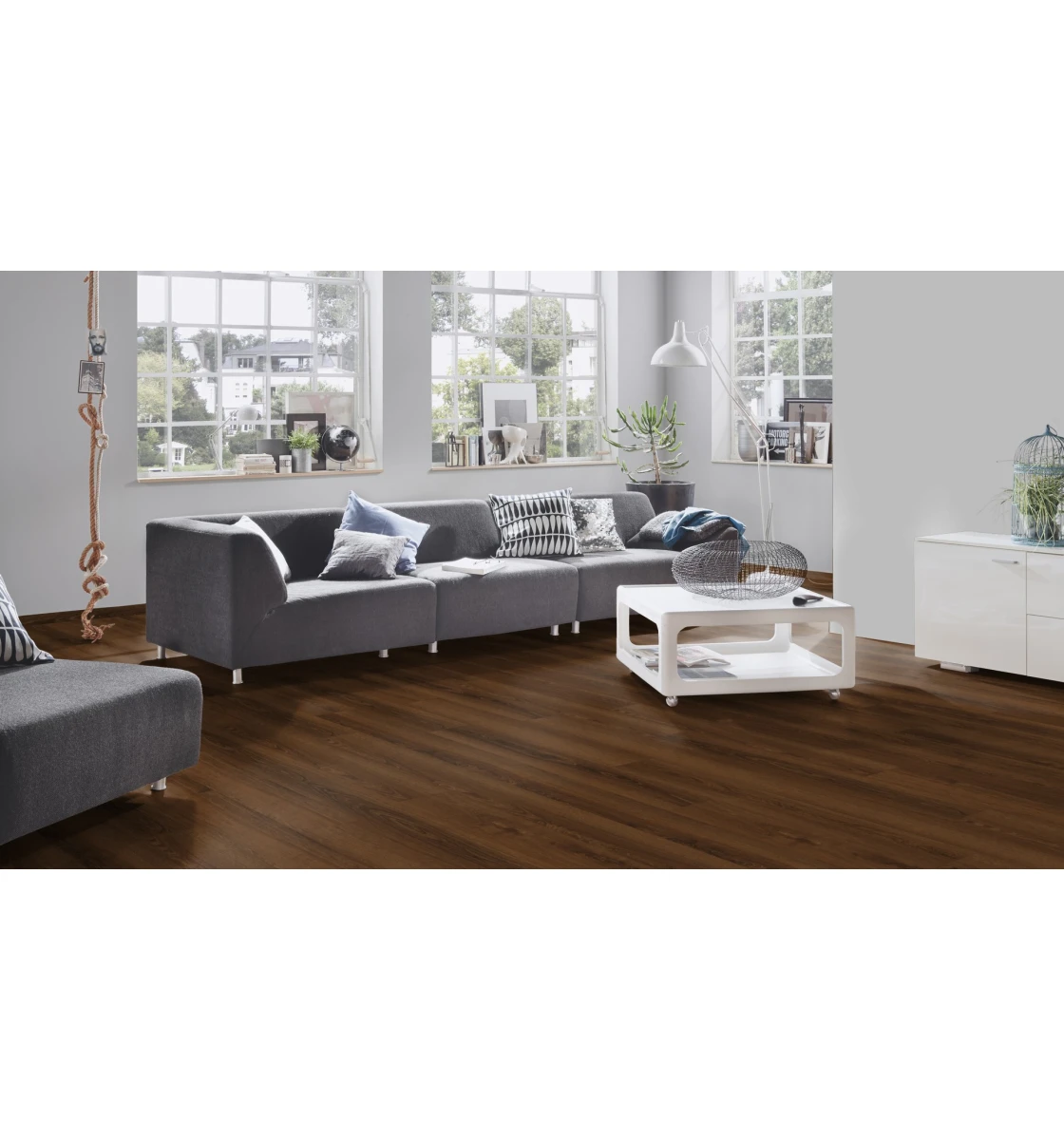 Ламинат Krono Original Atlantic 8 MO.RE Дуб Гризли Монтре (К650) 
