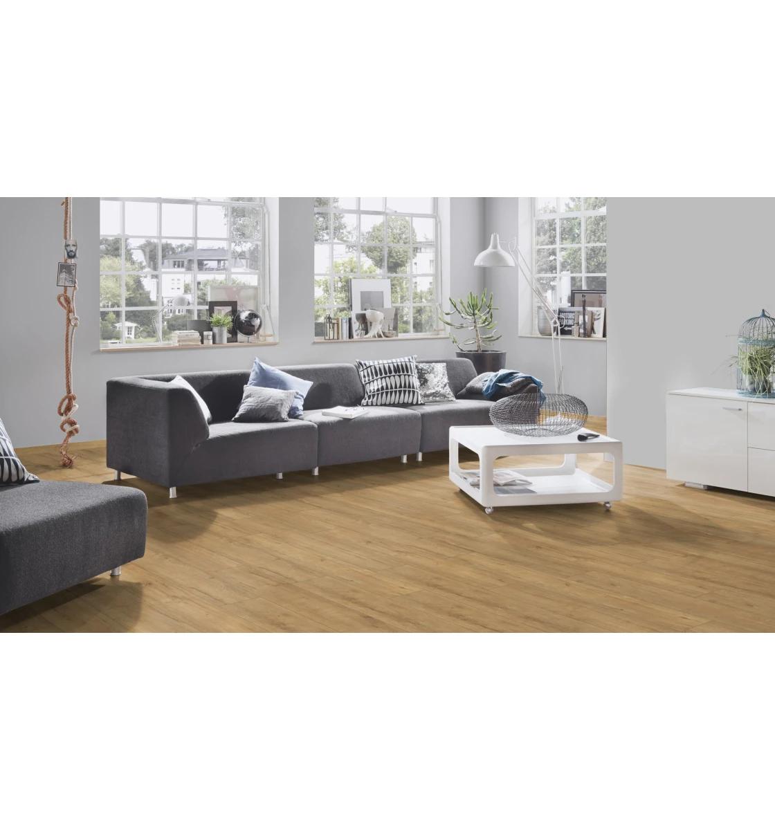 Ламінат Krono Original Super Natural Classic 8.0 Дуб Голд Аполло  (K633)