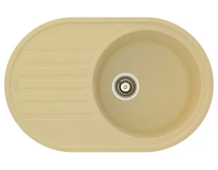 Кухонная мойка Fabiano Arc 77x50 Cream