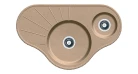 Кухонная мойка Fabiano Arc 94x58x15 Cream Фото №1