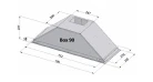 Витяжка кухонна Fabiano Box 90 Silence+ Inox Фото №2