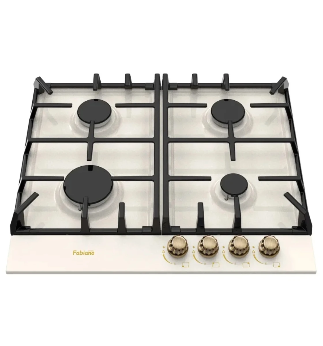 Газова варильна поверхня Fabiano FHGR 3744 VGH Ivory