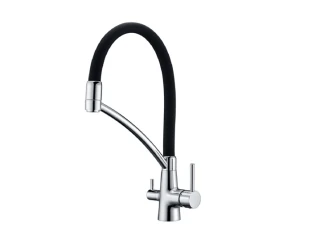 Змішувач кухонний Fabiano FKM 31.10 Chrome Black