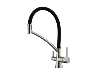 Змішувач кухонний Fabiano FKM 31.10 Inox Black