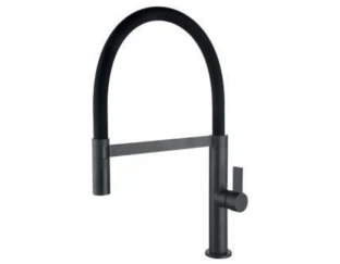 Змішувач кухонний Fabiano FKM 68P SS Nano Graphite