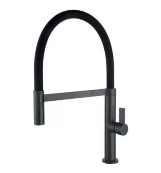 Змішувач кухонний Fabiano FKM 68P SS Nano Graphite