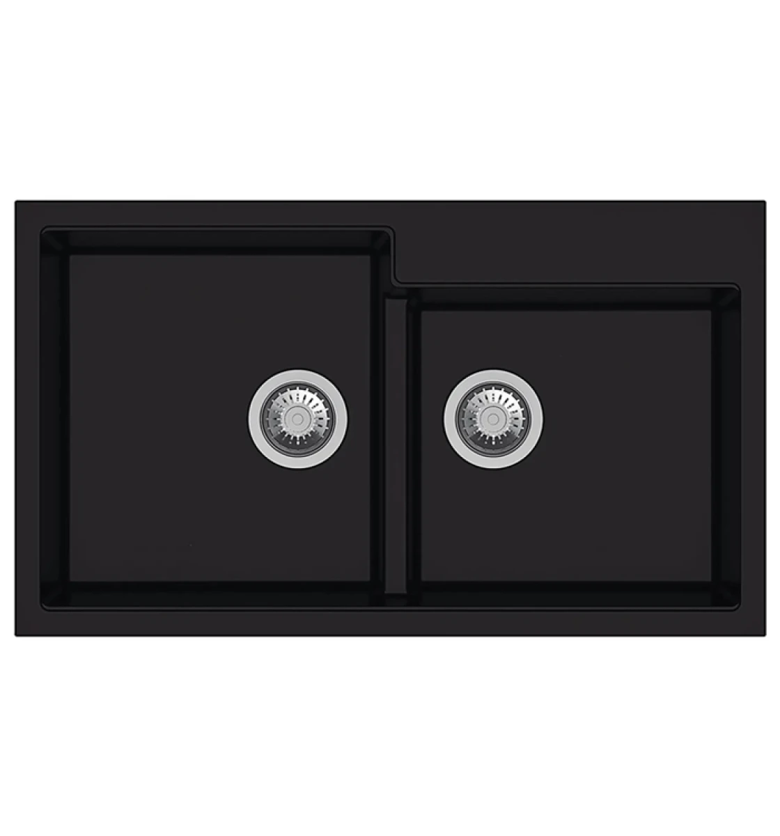 Кухонная мойка Fabiano Navio 86x50x2 Antracit