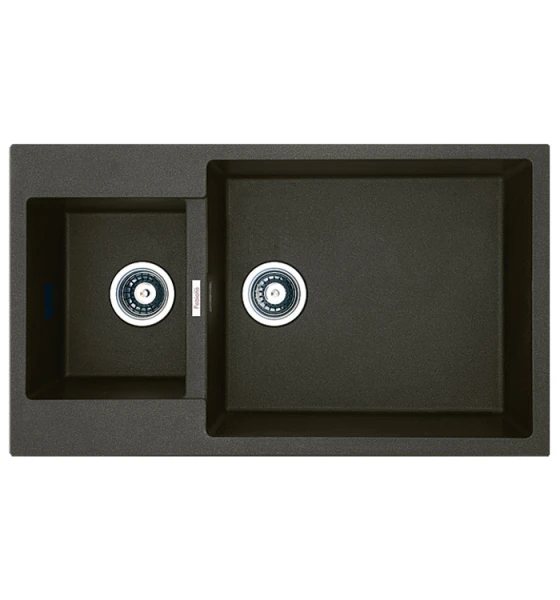 Кухонная мойка Fabiano Quadro 86x50x15 Espresso
