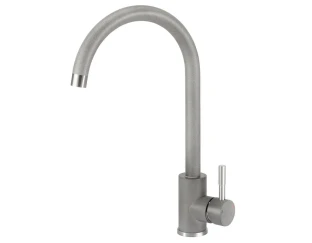 Смеситель кухонный Fabiano SKF 850 ST Grey Metallic