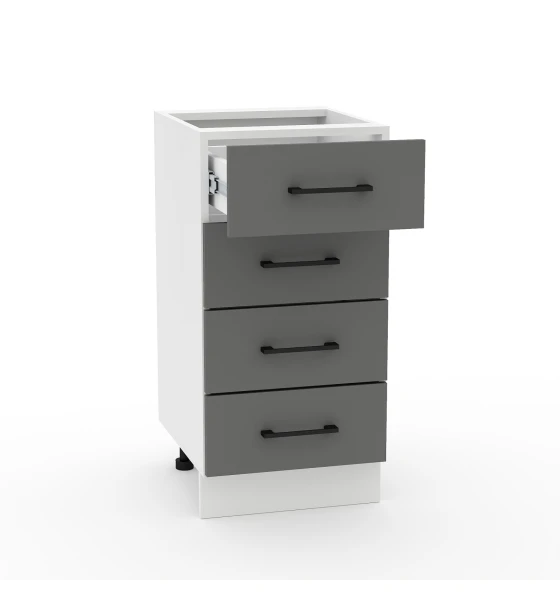 Нижній модуль кухні FLASHNIKA НШ-400/4 (без стільниці) (400мм x 460мм x 860мм
