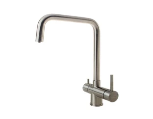 Змішувач кухонний Fabiano FKM 31.6 S/Steel Inox