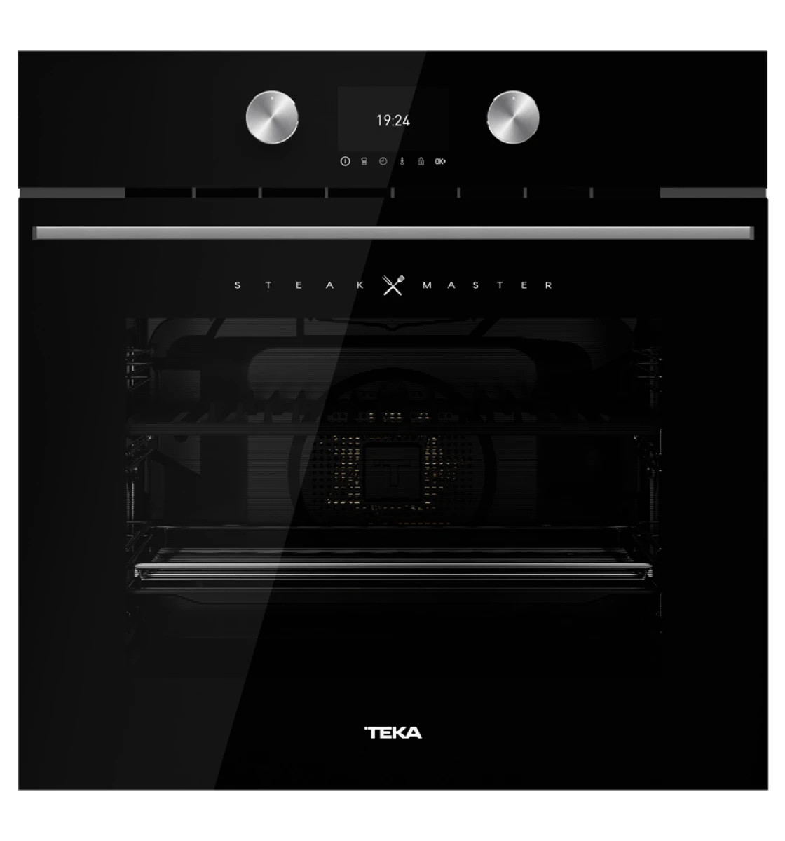 Електрична духова шафа Teka SteakMaster (111000036) чорне скло