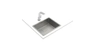 Кухонная мойка Teka FlexLinea RS15 50.40 (115000062) нержавеющая сталь Фото №5