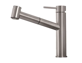 Смеситель кухонный Fabiano FKM 66P Inox