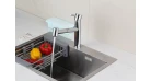 Смеситель кухонный Fabiano FKM 66P Inox Фото №3