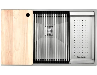 Кухонна мийка Fabiano Quadro Center 73 Celldecor