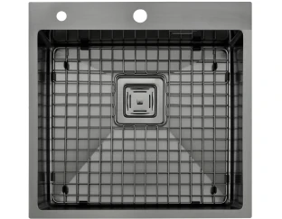 Кухонна мийка Fabiano TOP 49 Celldecor Nano Graphite