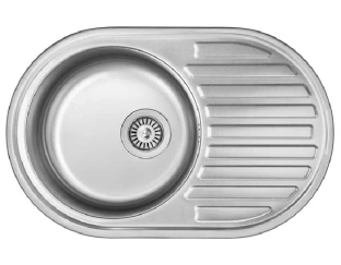 Кухонная мойка Fabiano BR770x500 брашированная
