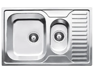 Кухонная мойка Fabiano BR780x500x15 брашированная
