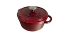 Чавунна каструля Fabiano C 240 Red Фото №1