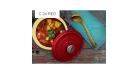 Чавунна каструля Fabiano C 240 Red Фото №2