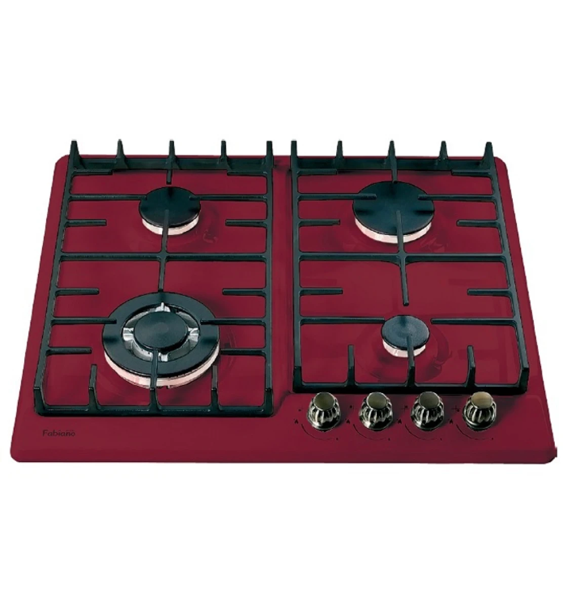 Газовая варочная поверхность Fabiano FHG-R 27-44 VGH-T Burgundy