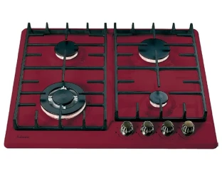 Газовая варочная поверхность Fabiano FHG-R 27-44 VGH-T Burgundy
