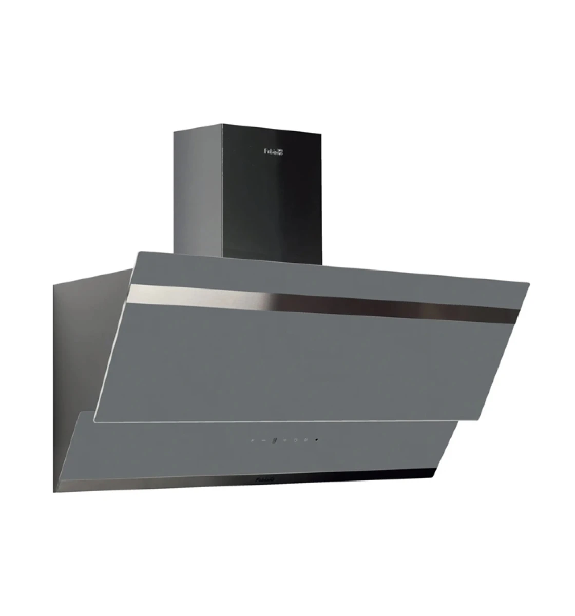 Витяжка кухонна Fabiano Prisma 80 Titanium