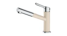 Смеситель кухонный Franke Orbit Pull Out (115.0623.136) бежевый Фото №1