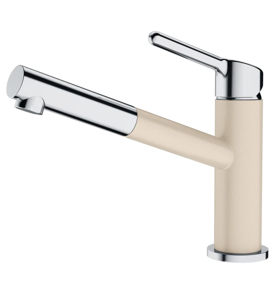 Смеситель кухонный Franke Orbit Pull Out (115.0623.136) бежевый