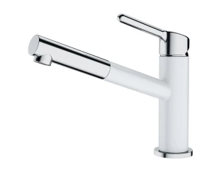 Змішувач кухонний Franke Orbit Pull Out (115.0623.139) білий