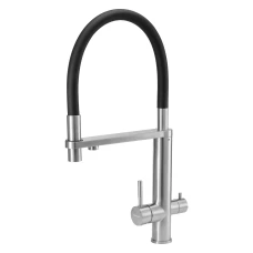 Змішувач GRANADO Hita inox (black)