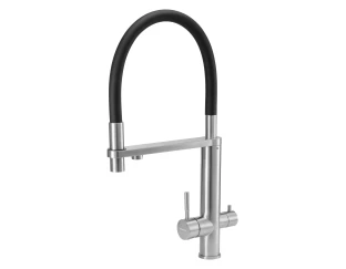 Змішувач GRANADO Hita inox (black)