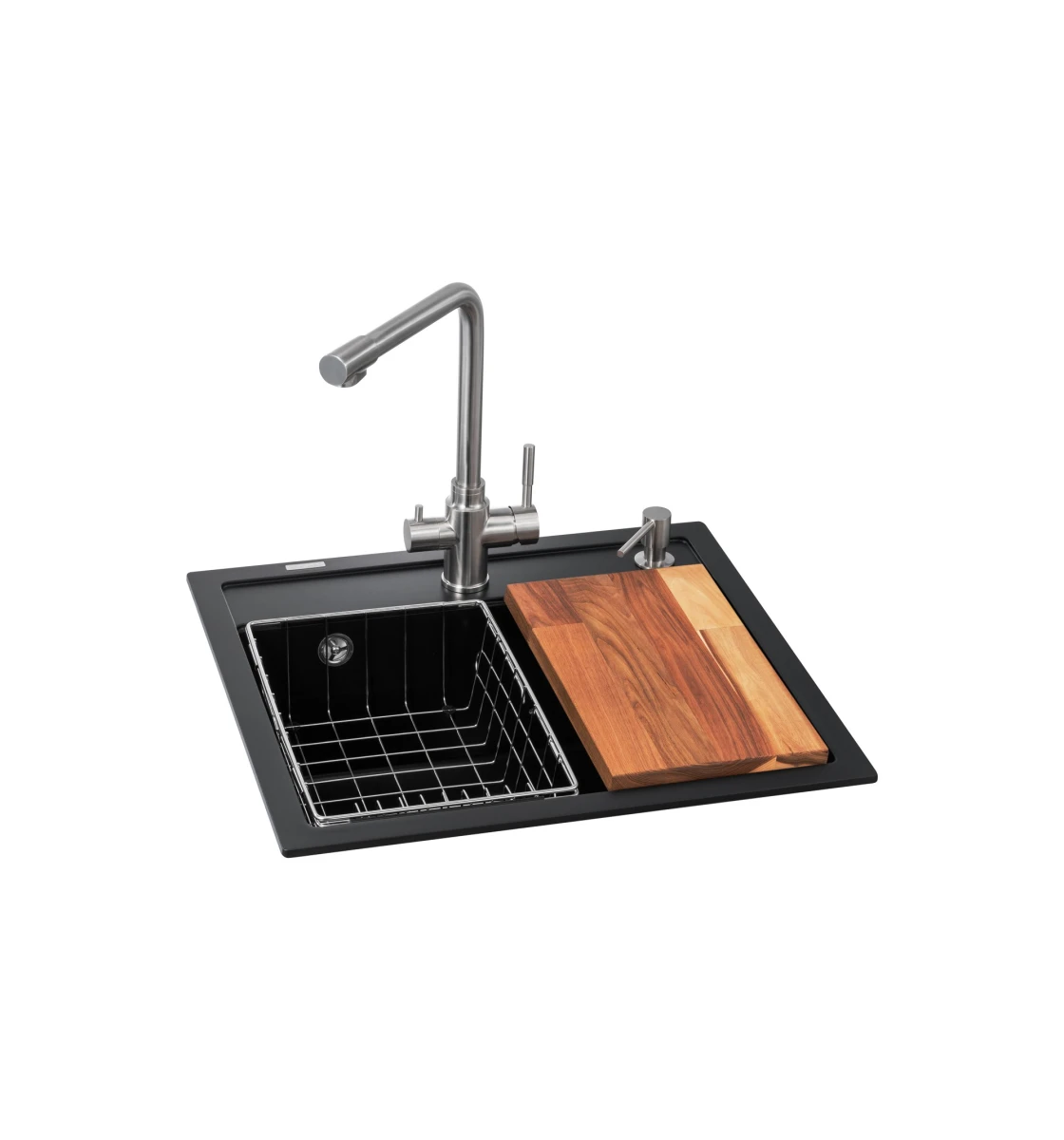 Кухонна станція GRANADO Optimal Lerida Black shine