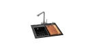 Кухонна станція GRANADO Optimal Lerida Black shine Фото №1