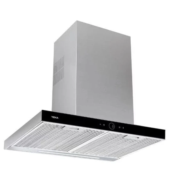 Витяжка кухонна Teka Ultraslim DLH 686 T (40487180) нержавіюча сталь / чорне скло