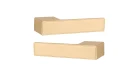 Дверна ручка STILE EHIME WC RTH матова латунь GOLD SATIN Фото №1