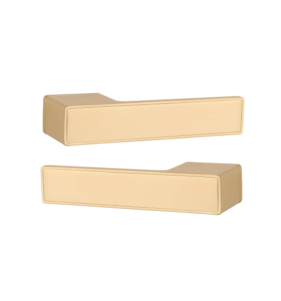 Дверна ручка STILE EHIME WC RTH матова латунь GOLD SATIN