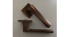 Дверна ручка STILE LIMA Q 7S ST світло-коричневий LIGHT BROWN (тонка розетка) Фото №4