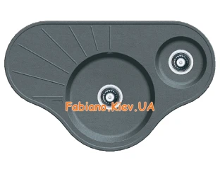 Кухонная мойка Fabiano Arc 94x58x15 Titanium