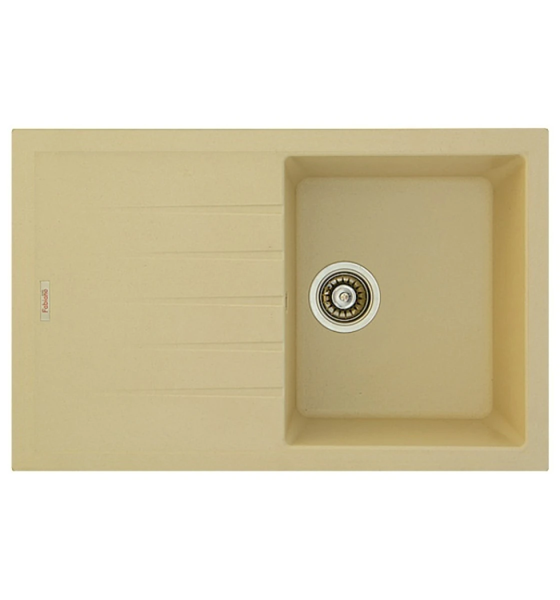 Кухонная мойка Fabiano Classic 86x50 Cream