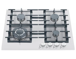 Газова варильна поверхня Fabiano FHG 14-44 VGH-T White Glass