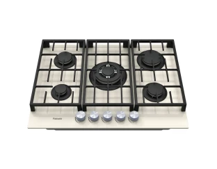 Газова варильна поверхня Fabiano FHG 8255 VGHT Cream Glass