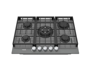 Газова варильна поверхня Fabiano FHG 8255 VGHT Titanium Glass