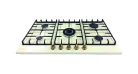 Газова варильна поверхня Fabiano FHG-R 27-95 VGH-T Ivory Фото №1